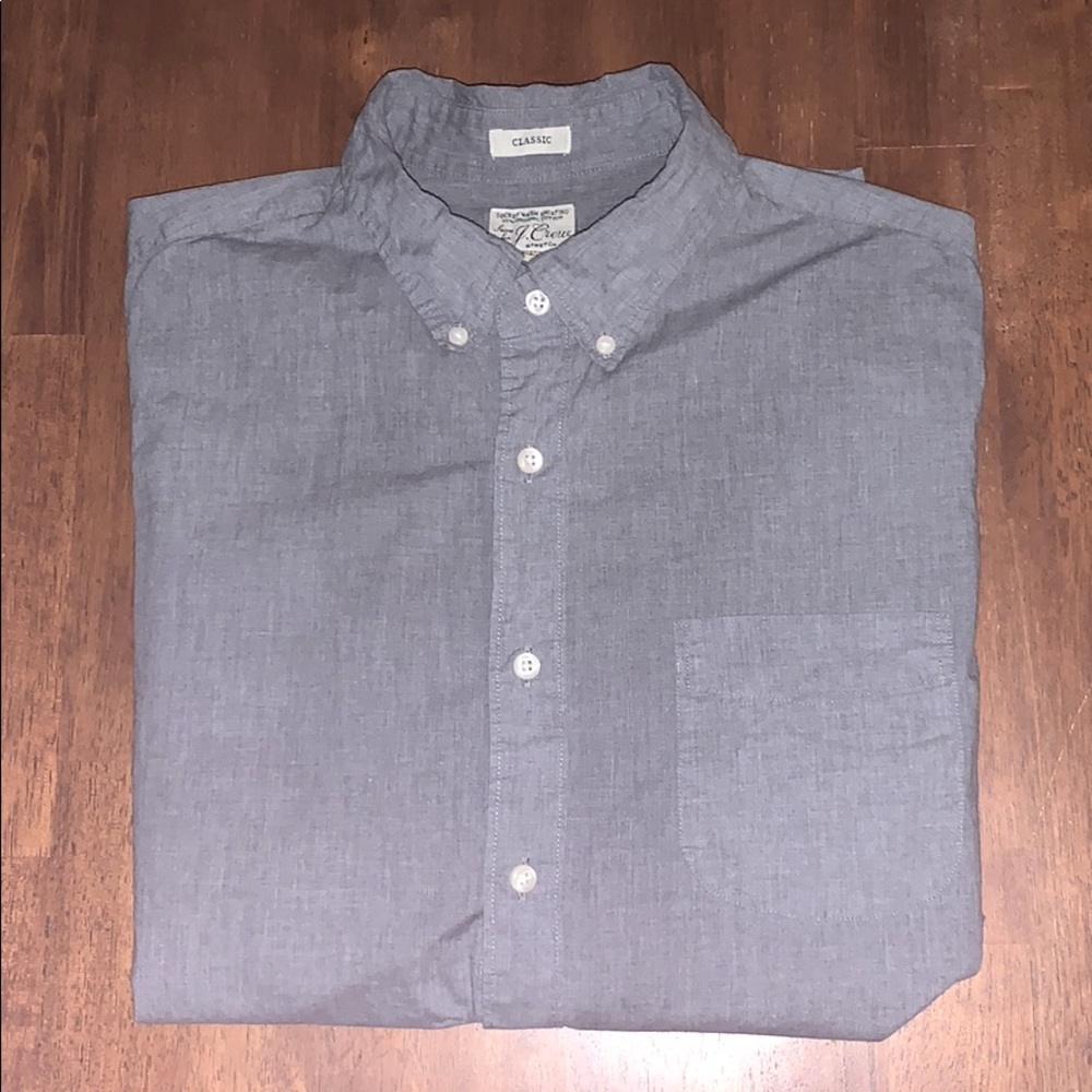 J Crew classic button down long sleeve